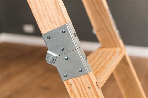 Werner 8 ft. . Folding attic ladder hinges